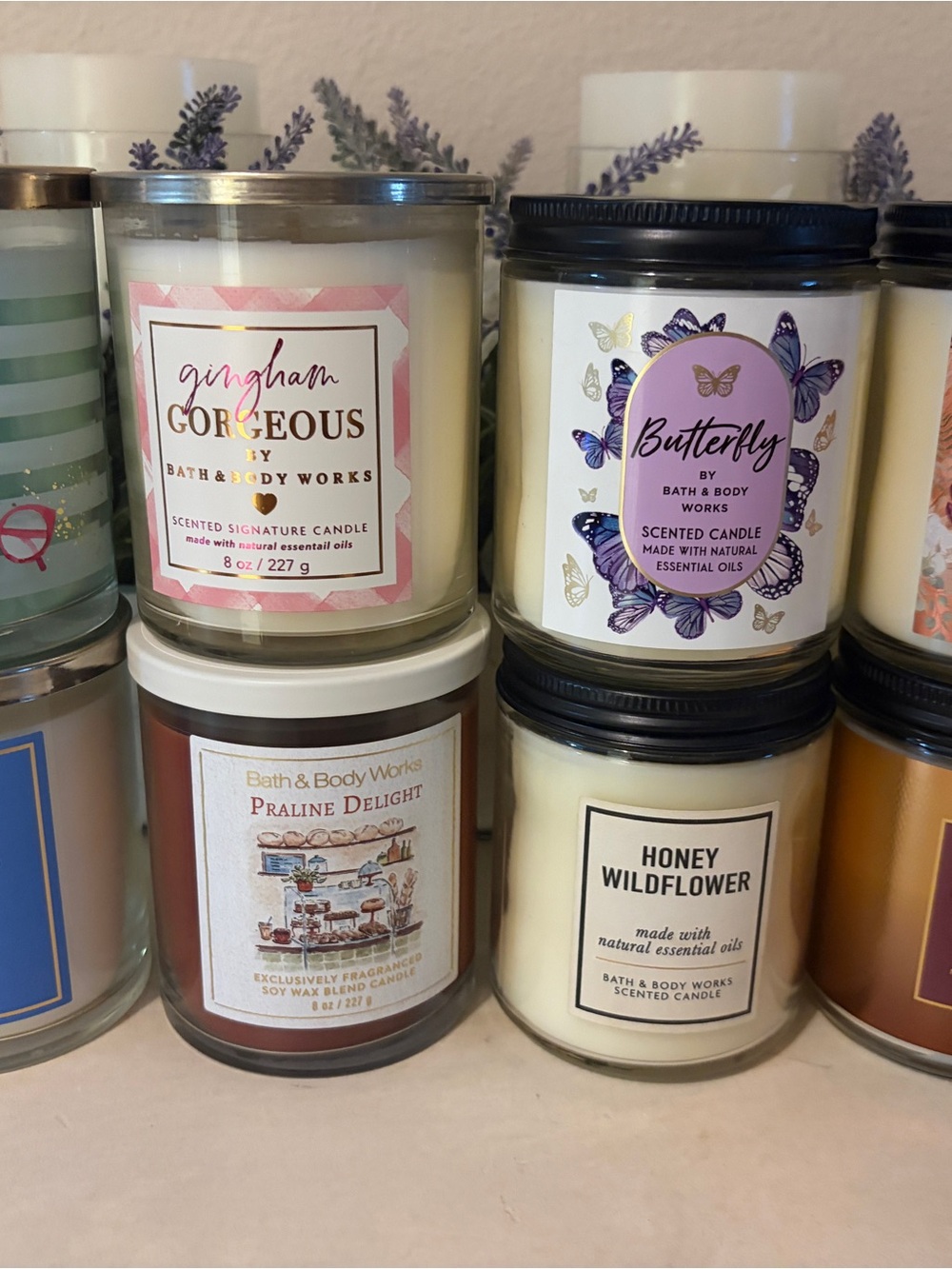 Bath & Body Works Single Wick Candle Bundle